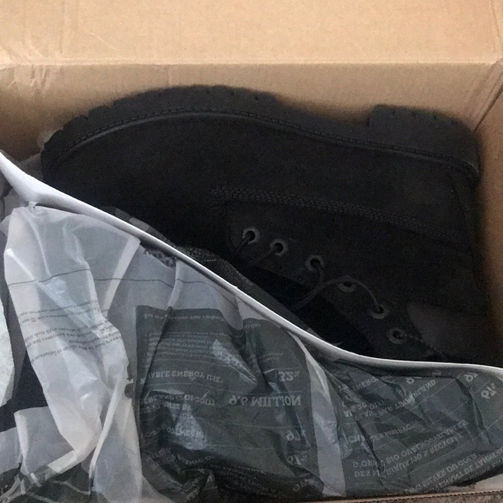 Brand New Black Timberland Boots